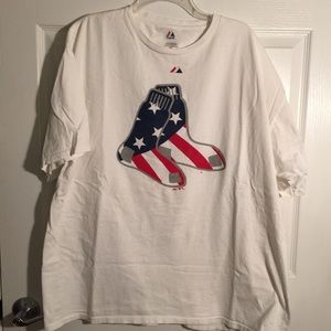 Boston Red Sox patriotic T shirt
