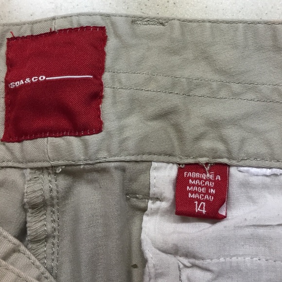 Isoa & Co Khakis Size 14 - Picture 1 of 3