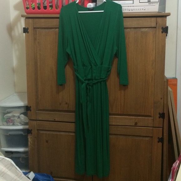 Talbots Faux Wrap Dress, 2X