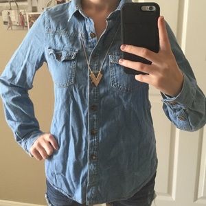 Denim shirt