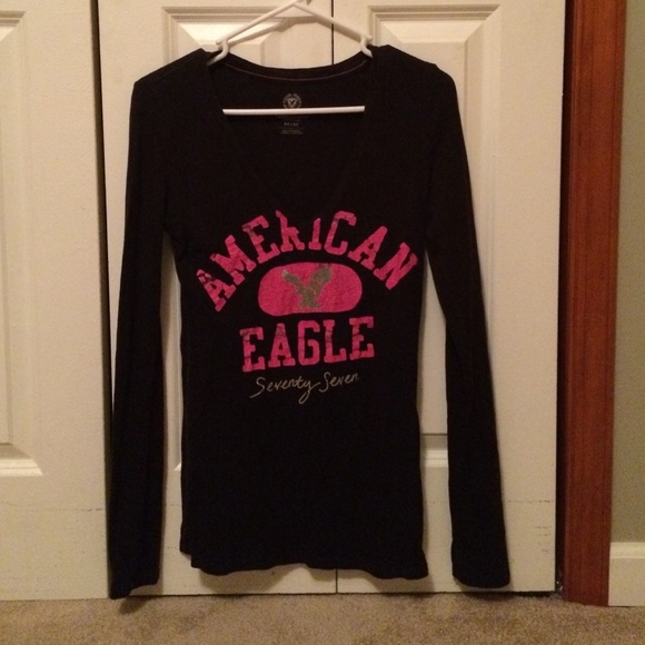 Long sleeve American Eagle tee