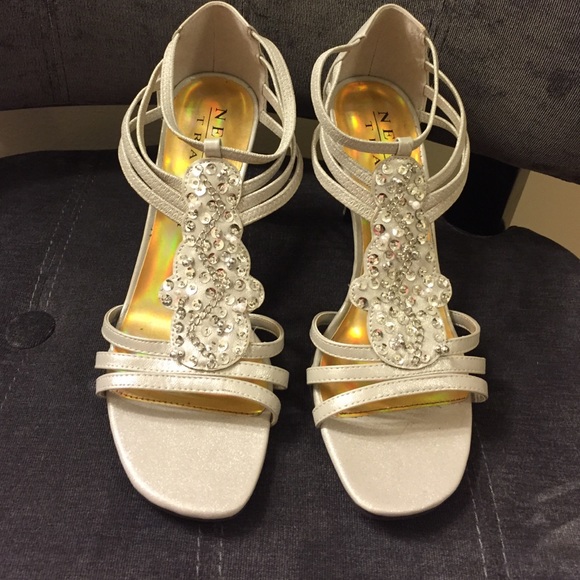 Silver heels