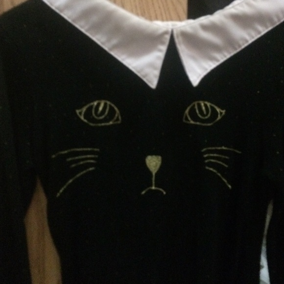 Bodycon Cat Dress Size S - Picture 2 of 2