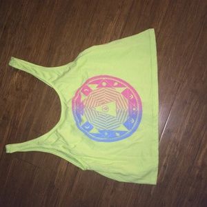 Volcom tank top.
