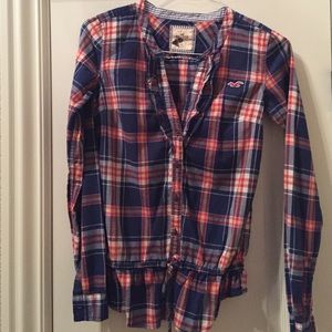 Hollistet plaid shirt