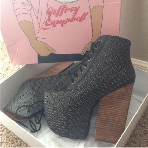 Black Jeffrey Campbell Shoes