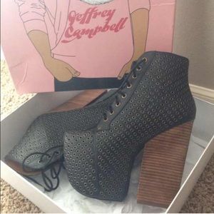 Black Jeffrey Campbell Shoes