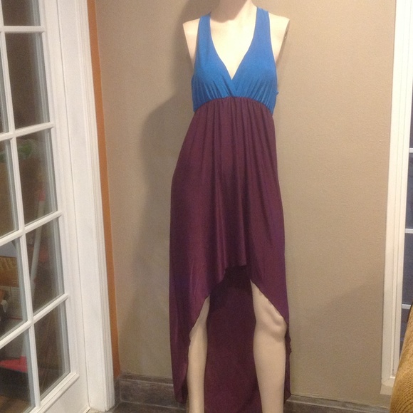 High low summer dress Sz L