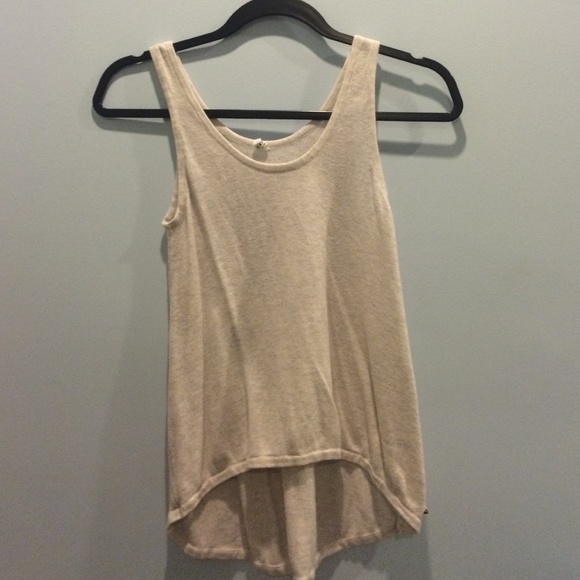 Knit tank top