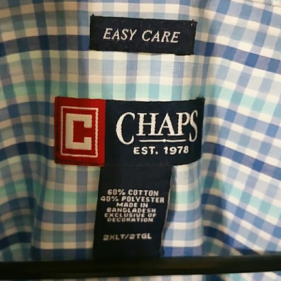 ***SOLD***Chaps Button Down - Picture 2 of 3