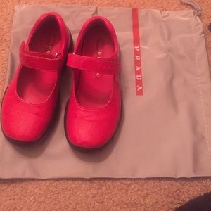 Authentic Toddler Prada Mary Janes