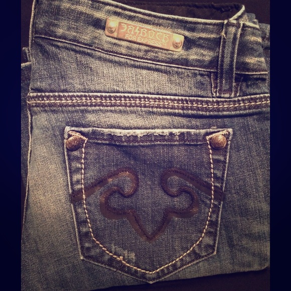 Express Rerock Bootcut Jeans- Size 4 Short