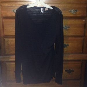 Black long sleeve shirt