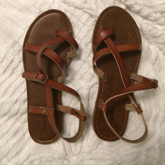 Brown sandals