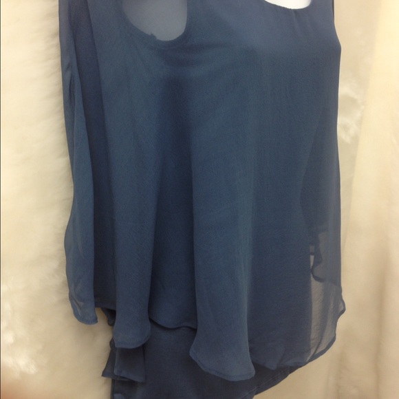 NEW GENDER BIAS RAYON SPANDEX Lola & Sophie Anthropologie top blouse xs s m L XL
