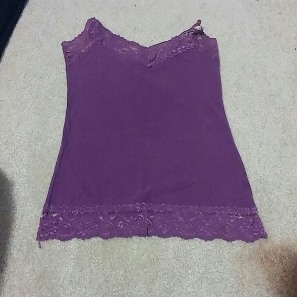 Lace tank top
