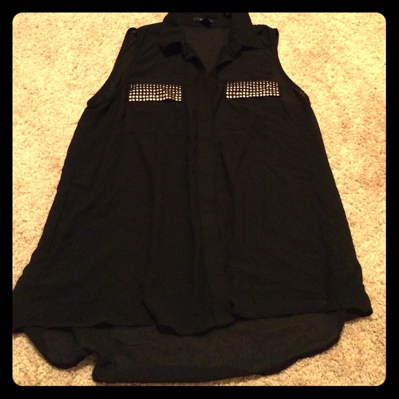 Sold on Mercari ❤️ Sleeveless mesh top