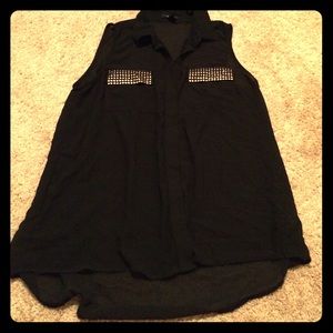 Sold on Mercari ❤️ Sleeveless mesh top