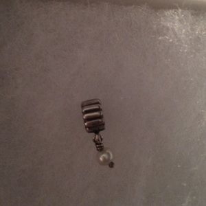 RETIRED Pandora Pearl Dangle Charm