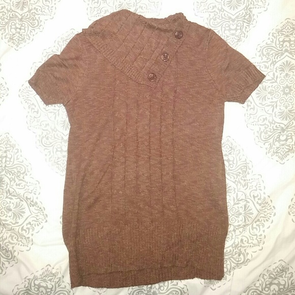 A brown Sweater from Dress Barn