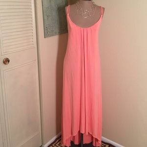 Cynthia Rowley Dresses - Cynthia Rowley Peach High-Low Maxi Dress Cynthia Rowley Dresses - Cynthia Rowley Peach High-Low Maxi Dress