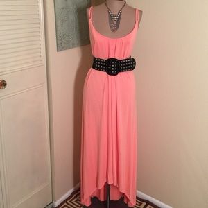 Cynthia Rowley Dresses - Cynthia Rowley Peach High-Low Maxi Dress Cynthia Rowley Dresses - Cynthia Rowley Peach High-Low Maxi Dress
