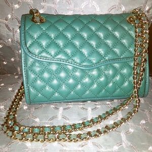 Rebecca Minkoff Quilted Affair Mini Crossbody GR