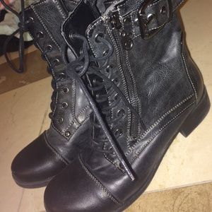 Guess combat boots.