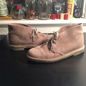 Clarks original desert booties