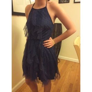 Dark Blue Party/ Homecoming/Special Occasion dress