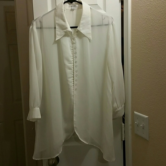 Sheer blouse