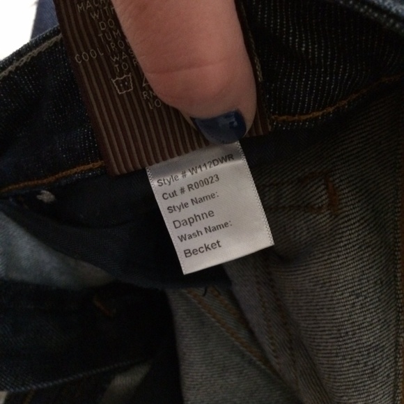 Raven Denim Sz 28 Daphne Dark wash bootcut - Picture 4 of 5