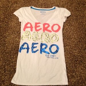 Aeropostale v-neck tee