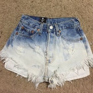 Dip Dye Shorts