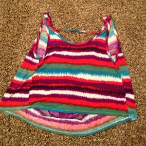 Delia's open back tank