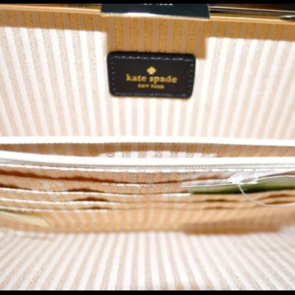 Kate Spade Crystal Court Rosegold Clutch $245 - Picture 4 of 4