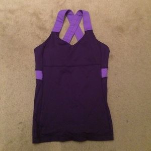 Lululemon purple top