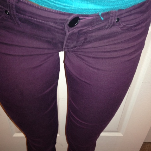 Plum colored Jegging by Express