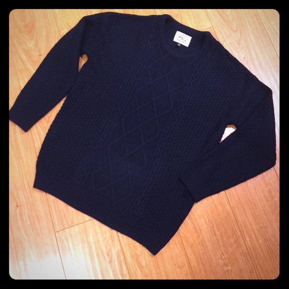 Cotton On Navy Blue Knit Sweater