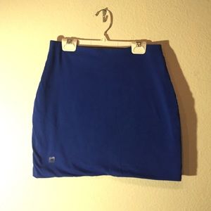 Stretch mini skirt