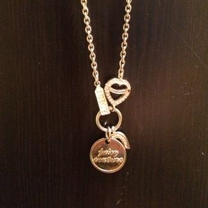 JUICY COUTURE Gold Charm Necklace