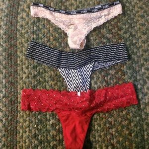 Victoria's Secret underwear bundle ( 5 pair )