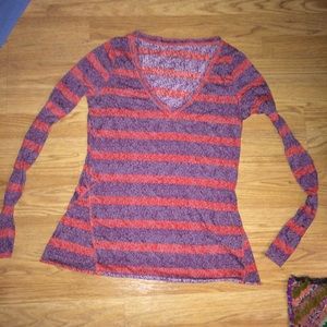 Purple and red shirt