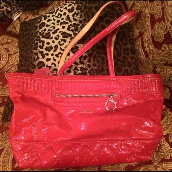 Red Coach Purse