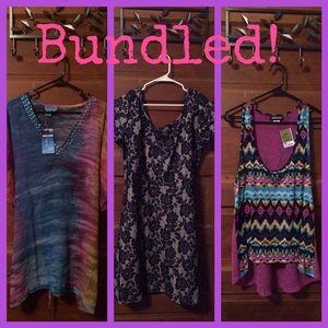 Tie dye top. Dress. Tank.