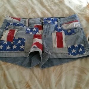 American Flag Shorts