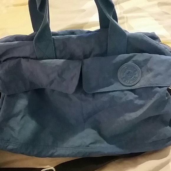 Blue Kipling Diaper Bag