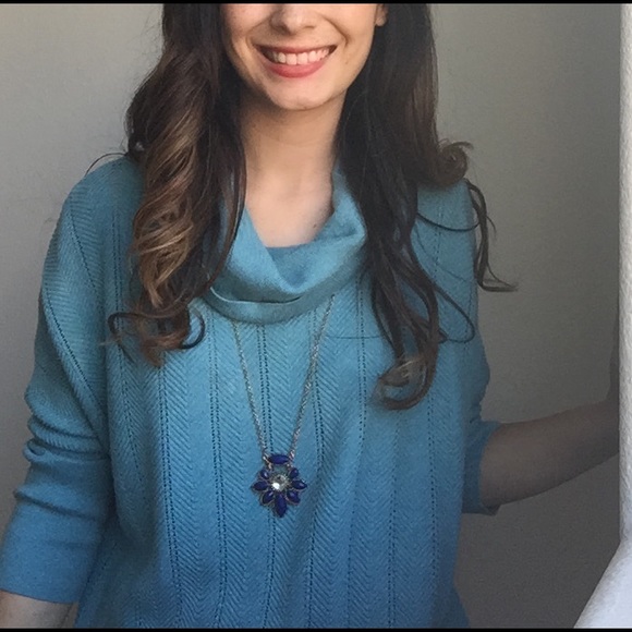 Over sized cowl neck sweater