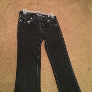 Brand new rock 47 wrangler jeans