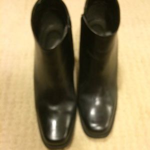 Black ankle boots